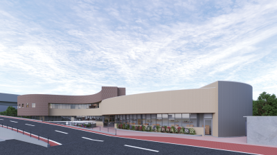 図書館の移転先となる新しい交流拠点を紹介します。（多目的市民交流施設）